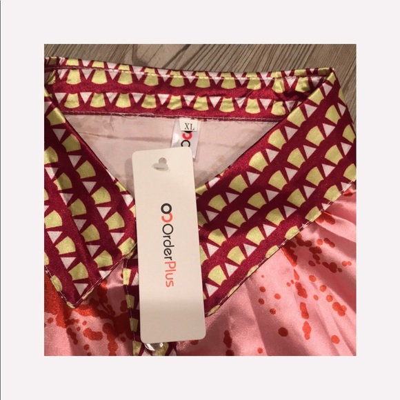 Silky retro blouse - Picture 4 of 8